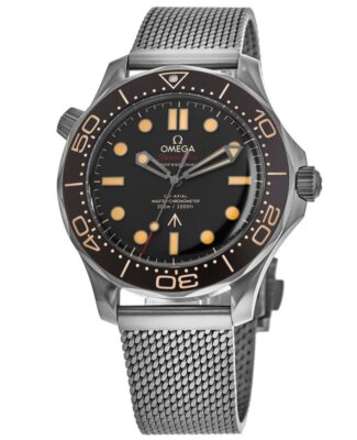 Pre-owned Omega Seamaster Diver 300m James Bond 007 Men's Watch 210.90.42.20.01.001