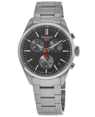 Новые мужские часы Tissot PR 100 с кварцевым хронографом Vuelta T150.417.11.051.01