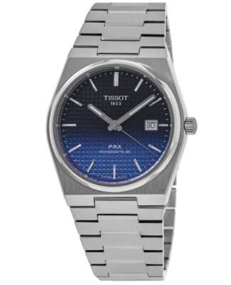 Новые мужские часы Tissot PRX Powermatic 80 40mm с автоподзаводом T137.407.11.051.01