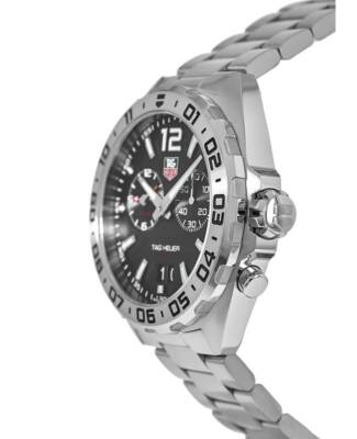 Pre-owned Tag Heuer Formula 1 Quartz 200 M Black Dial Men's Watch Waz111a.ba0875