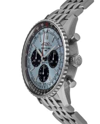 Pre-owned Breitling Navitimer B01 Chronograph 43 Automatic Men's Watch Ab0138241c1a1
