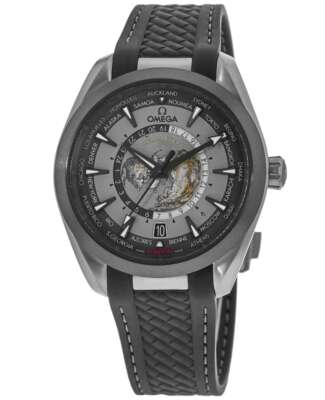 Новые мужские часы Omega Seamaster Aqua Terra 150M Worldtimer 220.92.43.22.99.001