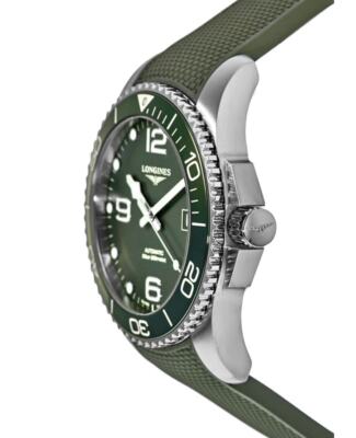 Pre-owned Longines Hydroconquest Automatic 41mm Green Dial Men's Watch L3.781.4.06.9