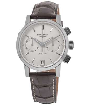 Pre-owned Longines The  1832 Automatic Chronograph Men's Watch L4.829.4.92.2