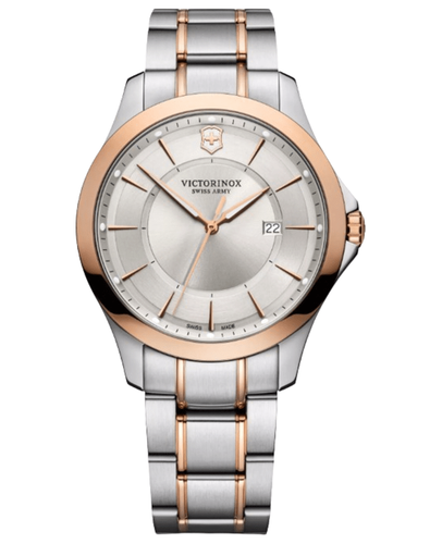 VICTORINOX VICTORINOX SWISS ARMY ALLIANCE QUARTZ WHITE DIAL STEEL MEN'S WATCH 241912