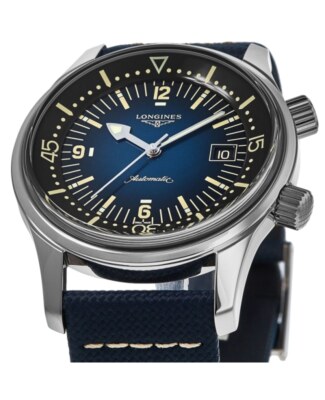 Pre-owned Longines Legend Diver Automatic Blue Dial Men's Watch L3.774.4.90.2