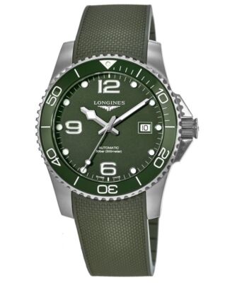 Pre-owned Longines Hydroconquest Automatic 41mm Green Dial Men's Watch L3.781.4.06.9