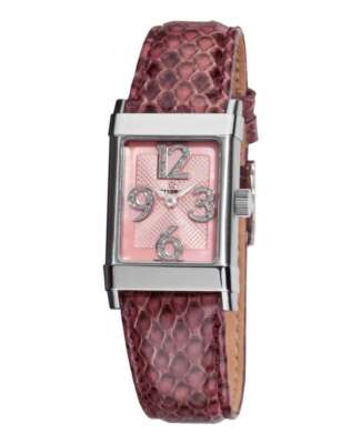 New Eterna 1935 Automatic Pink Dial Leather Strap Womens Watch 8790.41.84.1157