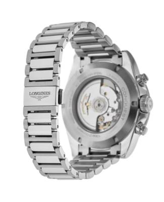 Pre-owned Longines Conquest Automatic Chronograph Silver Men's Watch L3.835.4.72.6