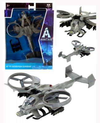 Avatar 1 World of Pandora AT-99 Scorpion Gunship Vehicle & RDA Pilot 03AMC01
