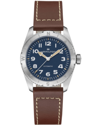 New Hamilton Khaki Field Expedition Auto Blue Dial Unisex Watch H70225540
