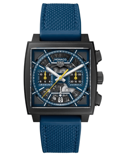 Новые мужские часы Tag Heuer Monaco с хронографом и автоподзаводом из титана CBL2188.FT6261