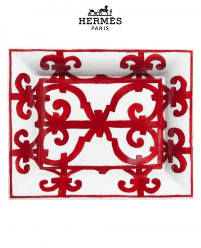 t*6様 WT89 HERMES Salons du Guadalquivir Hermes Balcon du Guadalquivir Tart Platter | Kneen & Co