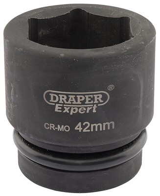 Draper Expert 42mm 1'' Square Drive Hi-Torq 6 Point Impact Socket 5122