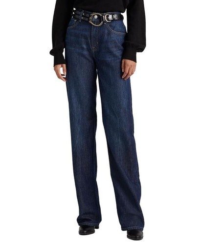 

Женские прямые джинсы Lauren Ralph Lauren с высокой посадкой, синий Ridge, размер, Blue ridge wash