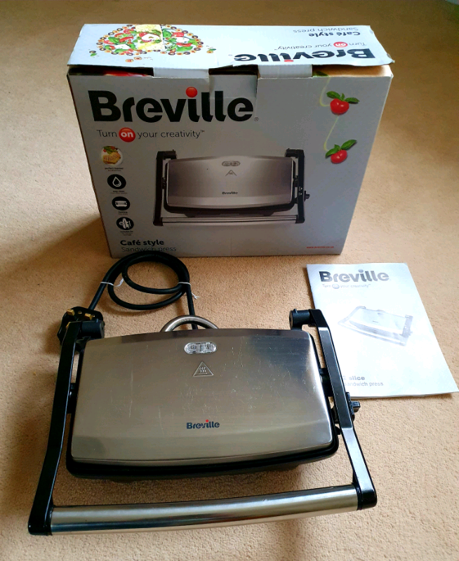 Breville Cafe Style Sandwich Press In Winsford Cheshire Gumtree