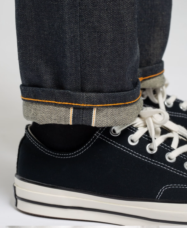 Pre-owned Nudie Jeans Grim Tim Dry Selvage 13.5 oz Japanese Selvage 111205