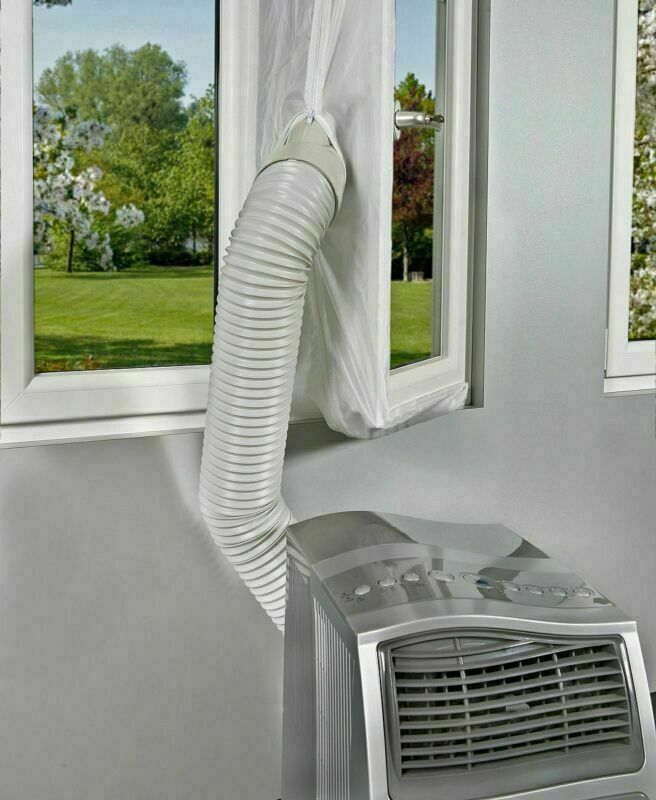 Universal AirLock Mobile Klimaanlage Fenster Abdichtung Air Stop Klimagerät