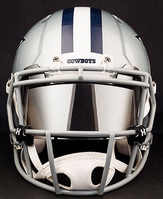 Dallas cowboys hotsell helmet with visor
