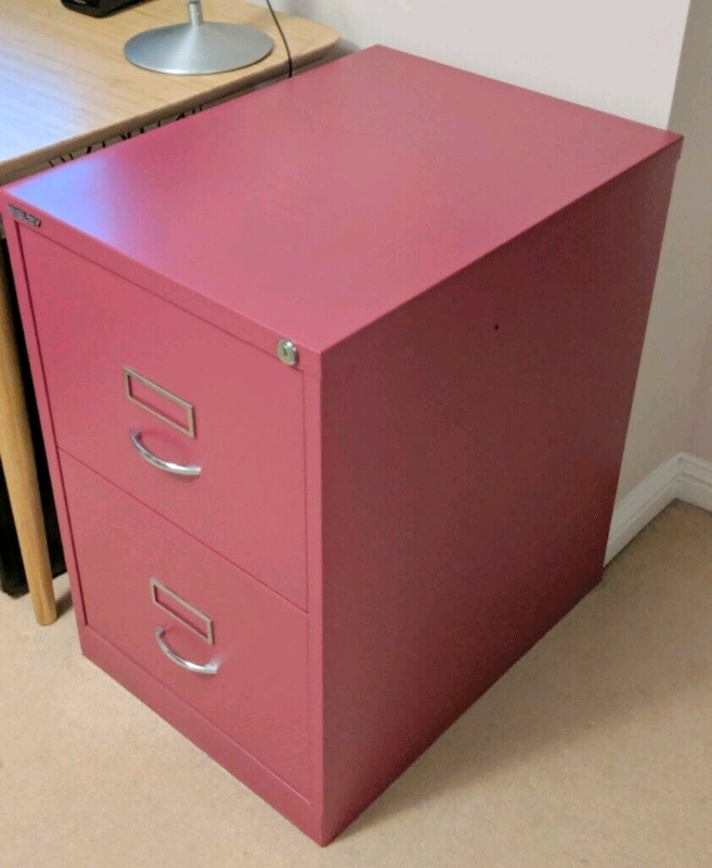 Bisley 2 Drawer Filing Cabinet Mulberry In Kilbarchan