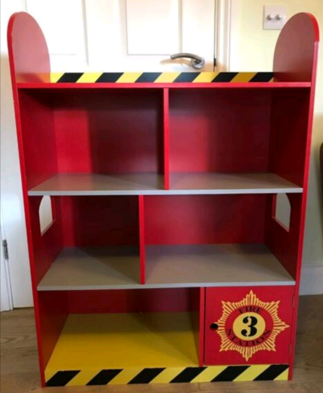 Childrens Bookcase Shelf Fire Engine In Poole Dorset Gumtree