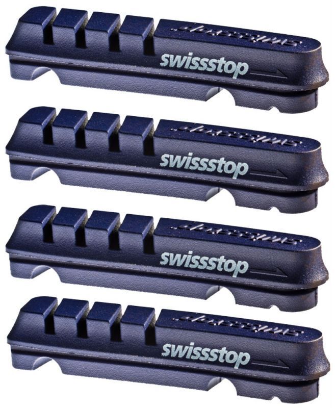 SwissStop BXP Flash Evo Brake Alloy Rim Pads fits Shimano Sram Road MTB Bike