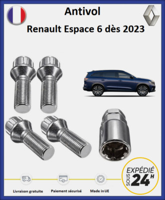 Locking Wheel Nuts Renault Espace 6 from 2023