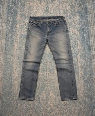 Levi’s 511 Slim Fit Jeans W33 L32 Blue Wash Denim Y2K