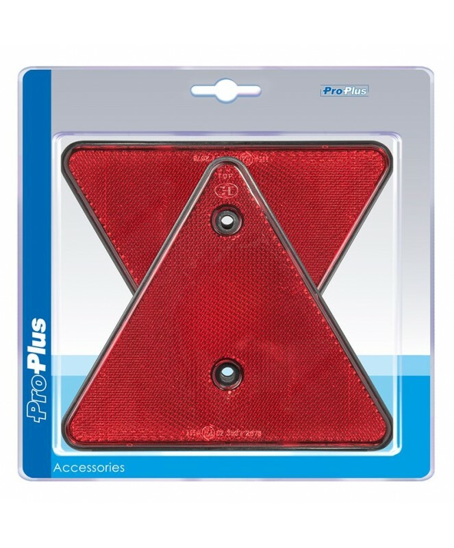 RÃ©Flecteur / Catadioptre De Triangle 2 PiÃ¨Ces Pour Remorque
