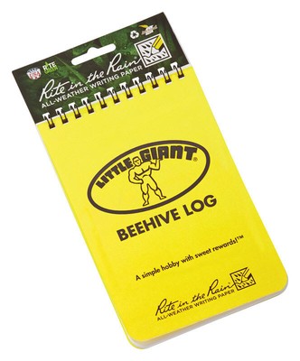 Little Giant BEELOG Rain Patented Water-Shedding Paper Beehive Log 100 Pages