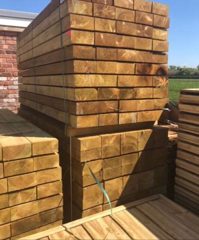Railway sleepers ….3 metre lengths…pressure treated…… in Stockport
