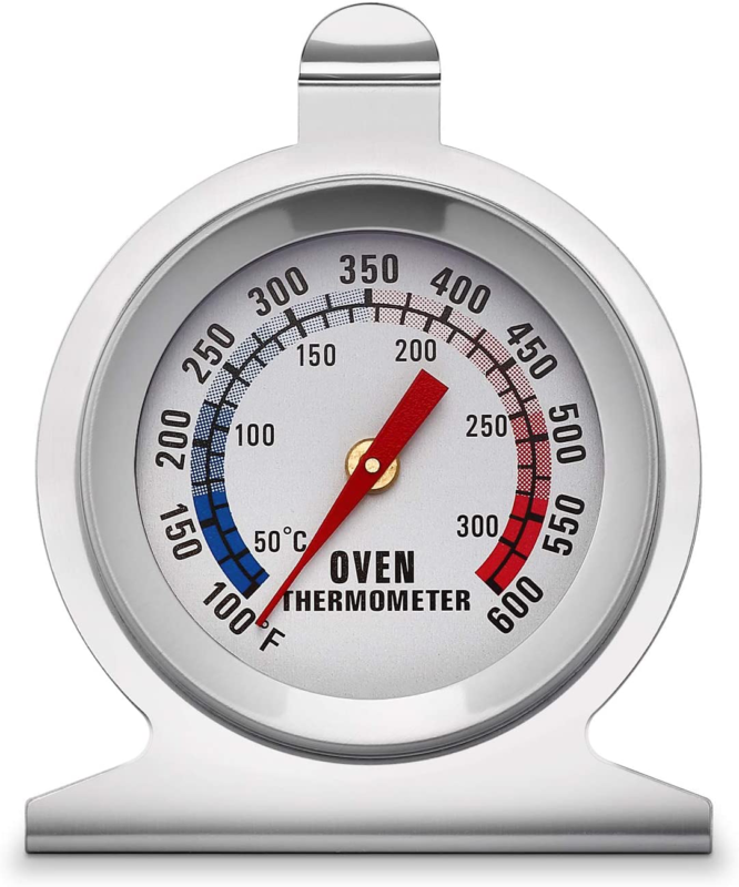 KT THERMO Dial Oven Thermometer With Instant Read,2-Inch Stainless Steel Grill T