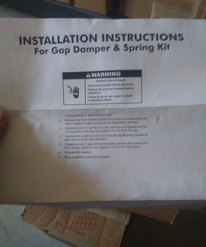 FSP Washer Shock Absorber 280173 NOS