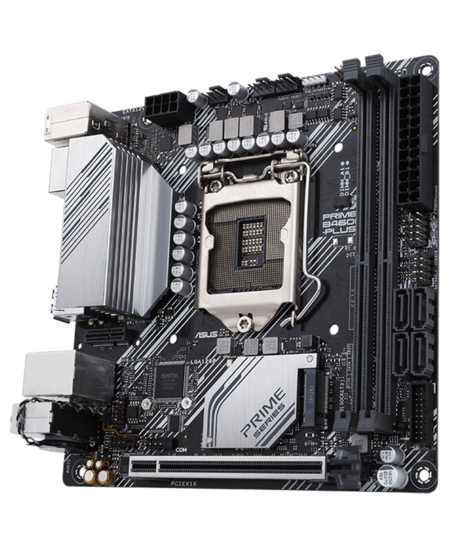 [中古] ASUS PRIME B460i-plus Mini-ITX ASUS PRIME B460I-PLUS Motherboard Intel B460 LGA 1200 2 x