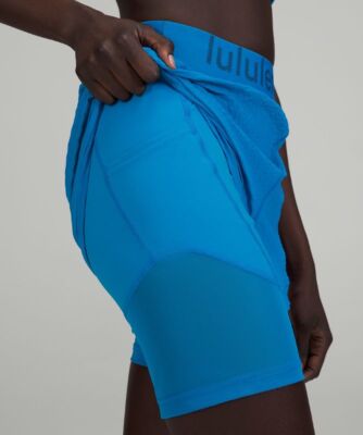 【美品】Lululemon ゴールスマッシャージャケット 青 Lサイズ 美品】Lululemon ゴールスマッシャージャケット 青 Lサイズ