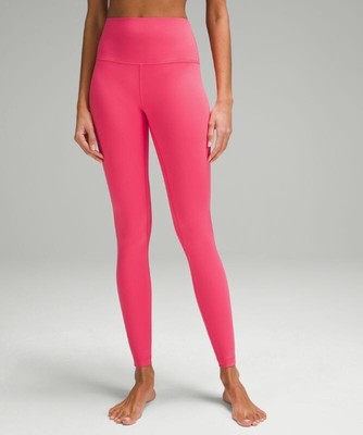 BNWT UK 18 Women s Lululemon Align  High-Rise Pant 28  Glaze Pink