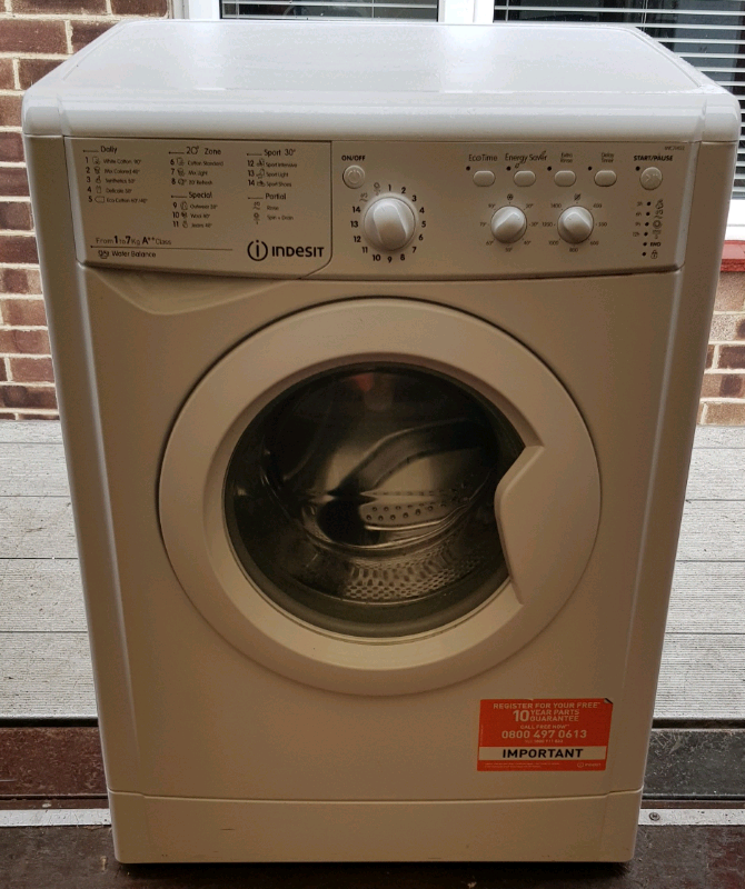 Indesit Ecotime IWC 71452 Washing Machine White in Pinner, London