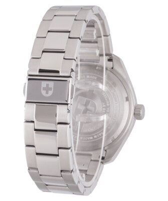 Pre-owned Swiss Military Cx  Mirage Pilot Watch Swiss Quartz Date 10atm White Dial 2860