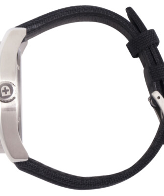 Pre-owned Swiss Military Cx  Mirage Pilot Watch Swiss Quartz Date 10atm Black Dial 2856