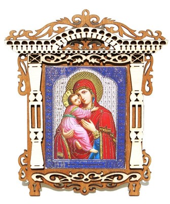 godmother small framed orthodox russian icon美国代
