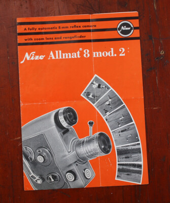 M  NIZO ALLMAT 8 MODEL 2 SALES BROCHURE A.A. 10/462 315/213003