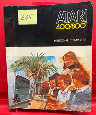 Original ATARI 400/800 Personal Computer Basic Reference Binder Manual Guide E65
