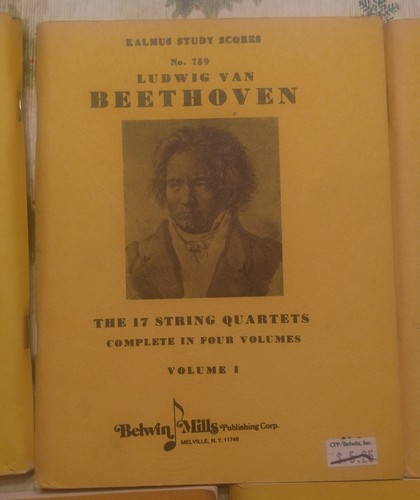 lot of 5 kalmus study scores belwin mills no. 803 973 751 759 769