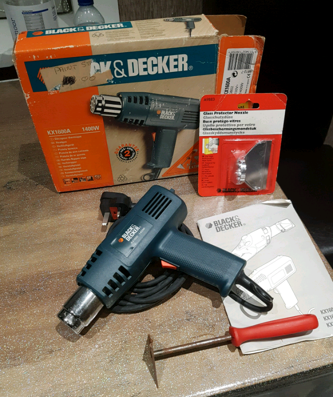 Black & Decker KX1600 Heat Gun / Paint Stripper (Boxed). in Rochdale