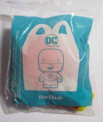 McDONALDS New DC Comics SUPER HEROES 2022 THE FLASH Plush Malaysia McD sealed 4''