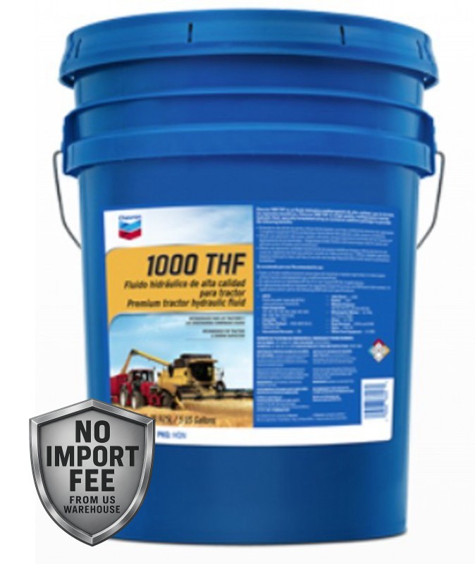 Chevron 1000 THF Tractor Hydraulic Fluid,  1 - 5 Gallon Pail | 226606