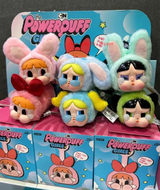 Popmart The Powerpuff Girls Cry Baby Vinyl Face Plush 6