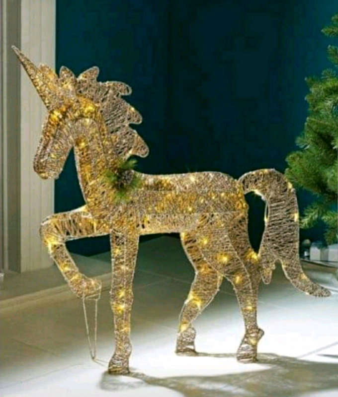 Christmas lights unicorn indoor or outdoor | in Bodmin, Cornwall | Gumtree