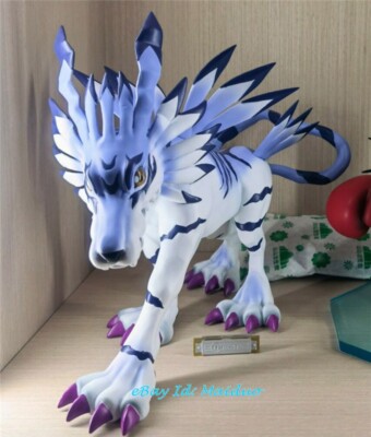 EVO studio Garurumon Statue Resin Digimon Collectibles 20cm