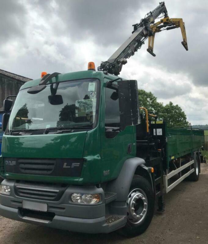 DAF 2008 LF55/220 18T HIAB LORRY BRICK GRAB REMOTE CONTROL ATLAS TEREX